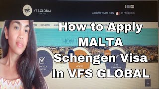 HOW TO APPLY MALTA SCHENGEN VISA AT VFS GLOBAL [upl. by Ahsimrac]