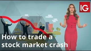 How to trade a stock market crash  How to trade with IG [upl. by Ahsrat]