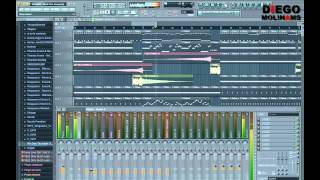 FL Studio Remake Afrojack  Rock The House Full Remake DiegoMolinams [upl. by Aliza]