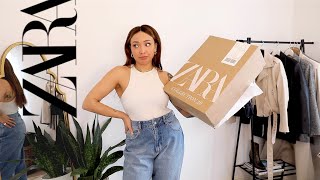 How about a little ZARA unboxing  Try on [upl. by Adnohsel]