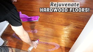 Restore Hardwood Floors with Rejuvenate  EASY [upl. by Moe]