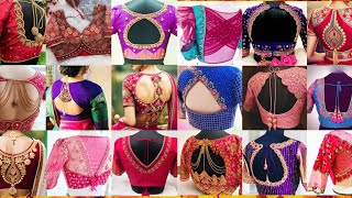 Latest Maggam work blouse designsAari work blouse design ideas 2025work blouse designs [upl. by Lisle]