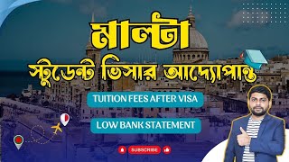 Malta Student Visa Process  Without IELTS  Tuition Fees After Visa [upl. by Aitsirt774]