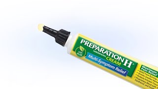 How to Apply PREPARATION H® Maximum Strength Pain Relief Cream [upl. by Hnid]