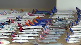 FULL Aircraft Model Collection 100 Planes  Summer 2019 [upl. by Oidiple687]