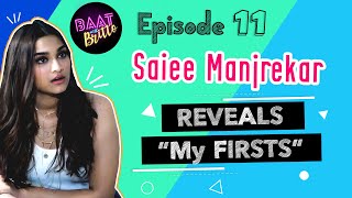 Saiee Manjrekar Talks About Her First KISS  All Her Firsts  Salman Khan  Baat With Britto Ep 11 [upl. by Proudlove]