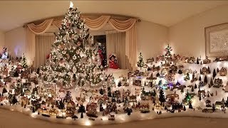 Massive Christmas Village Display with Time Lapse [upl. by Vincent]