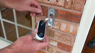 Installing 2 Nest Hello Doorbells [upl. by Merrow]