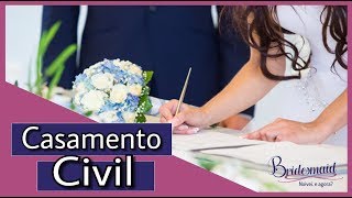 Casamento Civil  Como Funciona um Casamento Civil Simples [upl. by Aienahs539]