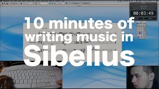 10 minutes of writing music in Sibelius 6 and thats basically it [upl. by Neruat291]