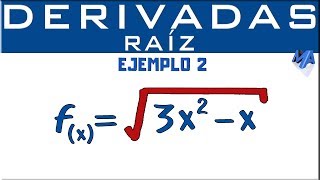 Derivada de una raíz  Ejemplo 2 [upl. by Anton]