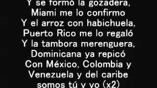 Gente de Zona ft Marc Anthony  La Gozadera  Lyrics [upl. by Martens172]