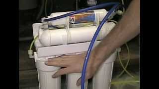 How To Change Filters In A Reverse Osmosis Water Filtration System RO [upl. by Kcirdec]