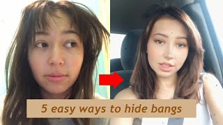 How to hide bangs [upl. by Solrak28]