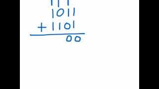 How to add binary numbers [upl. by Euqinahc]