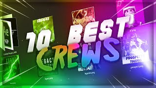 TOP 10 BEST DA HOOD CREWS  Da Hood Roblox [upl. by Leyameg572]