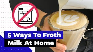 How To Froth Milk At Home Best Milk Frothers Review [upl. by Annawek]