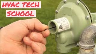 HVAC TECH School Gas Pressure Regulators Made Easy [upl. by Cavanaugh]