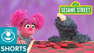 Sesame Street Cookie Monster Plays Eats Checkers [upl. by Preston]