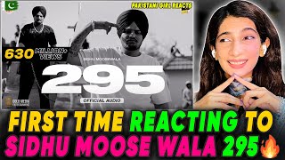 Pakistani Reaction To 295 SIDHU MOOSE WALA  Zunaira Simmi [upl. by Innavoj]