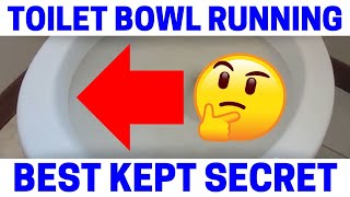 Toilet Bowl Water Keeps Running  Easy Fix [upl. by Patrica]