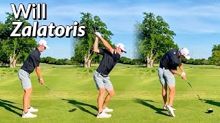 Will Zalatoris Golf Swing 2021  SLOW MOTION 240fps  Iron amp Driver [upl. by Ahsed]