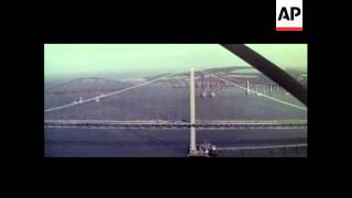 FORTH ROAD BRIDGE OPENING  COLOUR [upl. by Fraser884]