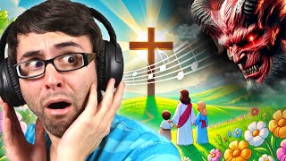 EVIL Hidden Messages in Christian Kids Songs [upl. by Ahsikar]