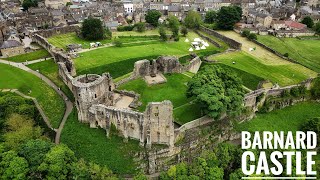 Barnard Castle Flyover 4K [upl. by Baoj]