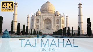 Taj Mahal India 4k Tour and Inside View HD Video [upl. by Ajed]