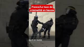 FranceLe taux de criminalité en hausse [upl. by Esilec528]