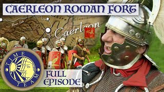 Caerleon Roman Legion Fort In Wales  Time Team [upl. by Adnauqahs]