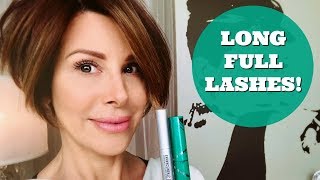 BEST Eyelash GROWTH Serum amp Extensions Mascara  These Transformed My Lashes  Dominique Sachse [upl. by Corrinne]