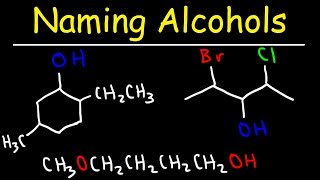 Naming Alcohols  IUPAC Nomenclature [upl. by Largent]