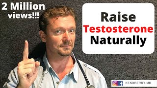 7 Natural Ways to Raise TESTOSTERONE for FREE [upl. by Swanhildas]