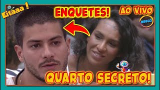 🚨BBB22 AO VIVO Saída De Eslo Surpresa e PAREDÃO FALSO Quem Vai Para o Quarto Secreto ENQUETES [upl. by Abijah146]