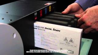 BN20 Installation  Section Three Priming amp Ink Cartridges [upl. by Kanal259]