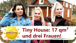 TinyhouseExperiment Kleines Haus große Flexibilität  SAT1 Frühstücksfernsehen [upl. by Deth994]