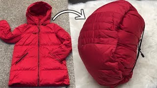 How To Pack It Down Jackets and Outerwear Neatly [upl. by Nydia560]