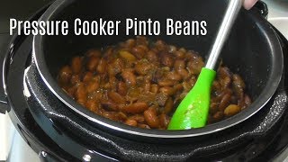 Pressure Cooker Pinto Beans  No Soak Quick Cook Beans  Cosori 2 Quart Electric Pressure Cooker [upl. by Eyahsal]