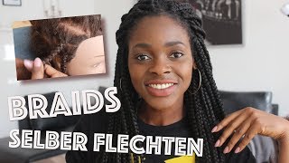 How To Rastas flechten für Anfänger  All about Braids [upl. by Chicky]