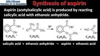 D2 Synthesis of aspirin SL [upl. by Asante907]