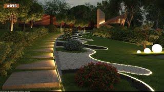 Backyard Lighting Ideas 2023 Outdoor Lighting Backyard Garden Landscape Lighting [upl. by Thin]