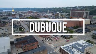 Dubuque Iowa  4K Aerial Tour [upl. by Forester]