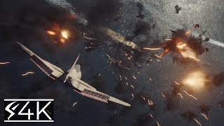 Midway Scene All Arial Attack Scenes 2019 4K UHD [upl. by Shawnee313]