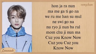 NCT U  Know Now Easy Lyrics [upl. by Adiaros]