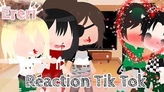 Réaction Tik TokGacha ClubAttaque des titansLivai x ErenFr [upl. by Enilegna826]