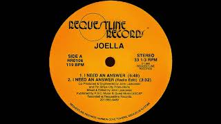 Joella  I Need An Answer HD [upl. by Artep]