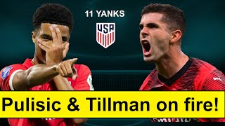 Pulisic Tillman and Balogun DELIVER l USMNT Top 10 [upl. by Ellerad575]