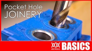 Beginners guide to pocket hole joinery  WOODWORKING BASICS [upl. by Davenport393]